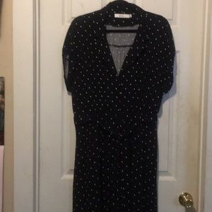 JustFab Dress with tie belt Sz XXL
